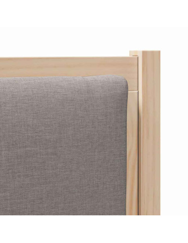 Testiera Altro Marrone 100 cm Legno di pino massello