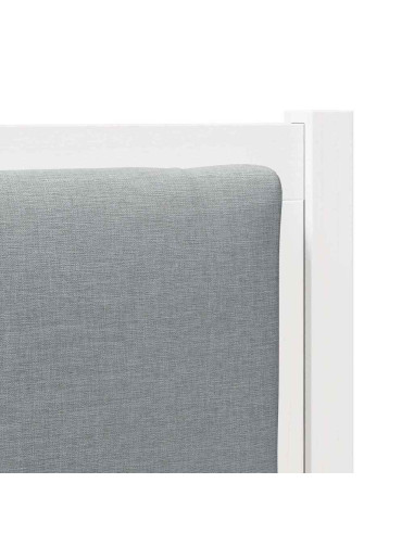 Testiera Altro Bianco 100 cm Legno di pino massello