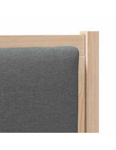 Testiera Altro Marrone 90 cm Legno di pino massello 2