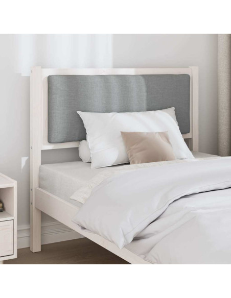 Testiera Altro Bianco 90 cm Legno di pino massello