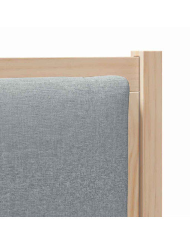 Testiera Altro Marrone 80 cm Legno di pino massello