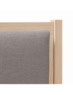 Testiera Altro Marrone 80 cm Legno di pino massello 2