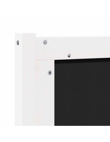 Testiera Altro Bianco 75 cm Legno di pino massello