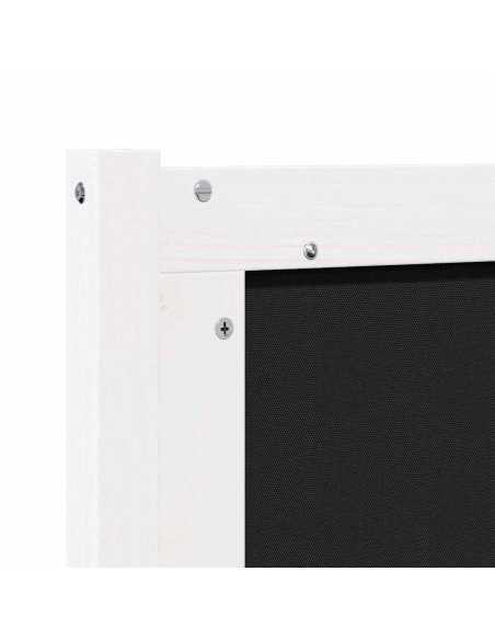 Testiera Altro Bianco 75 cm Legno di pino massello