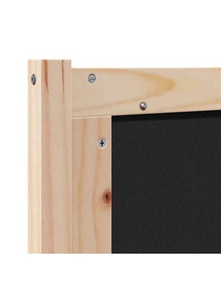 Testiera Altro Marrone e taupe 180 cm Legno di pino massello