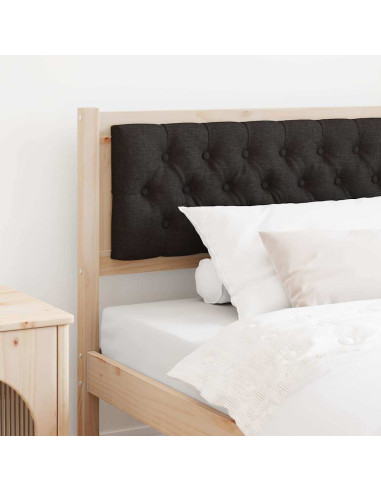 Testiera Altro Marrone e nero 100 cm Legno di pino massello