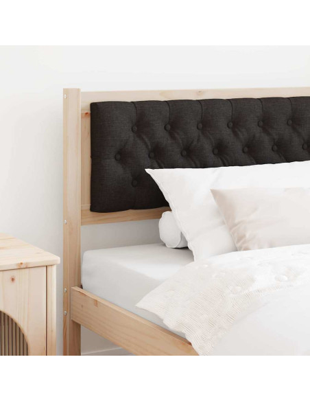 Testiera Altro Marrone e nero 100 cm Legno di pino massello