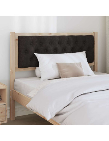 Testiera Altro Marrone e nero 100 cm Legno di pino massello