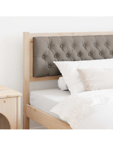 Testiera Altro Marrone e taupe 100 cm Legno di pino massello