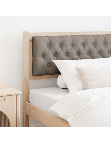 Testiera Altro Marrone e taupe 100 cm Legno di pino massello