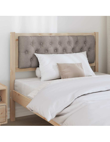 Testiera Altro Marrone e taupe 100 cm Legno di pino massello