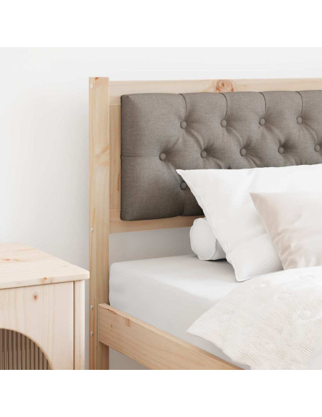 Testiera Altro Marrone e taupe 90 cm Legno di pino massello