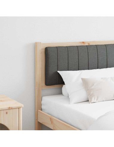 Testiera imbottita con testiera Marrone 180 cm Pino massello