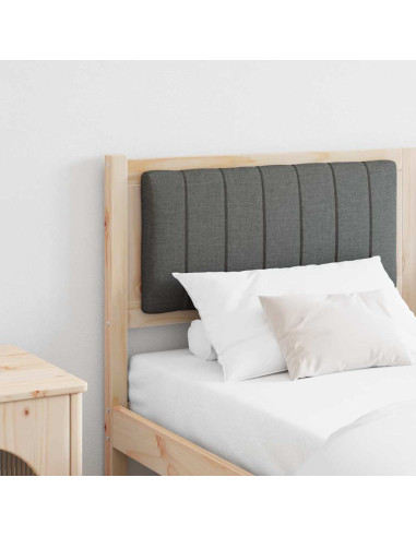 Testiera imbottita con testiera Marrone 160 cm Pino massello