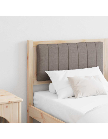 Testiera imbottita con testiera Marrone 150 cm Pino massello