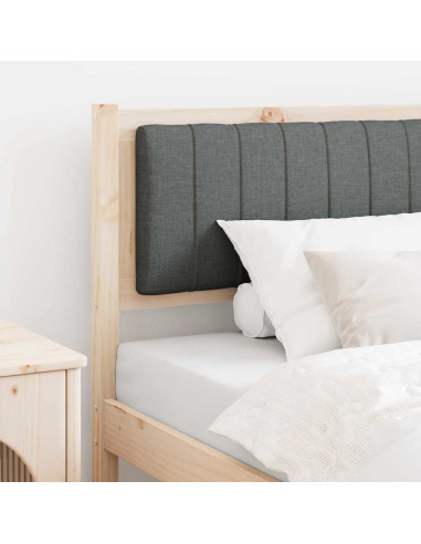 Testiera imbottita con testiera Marrone 100 cm Pino massello