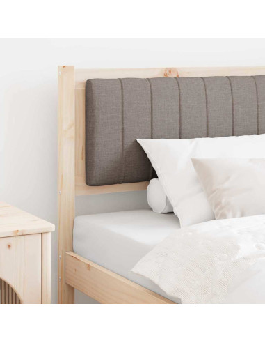 Testiera imbottita con testiera Marrone 100 cm Pino massello