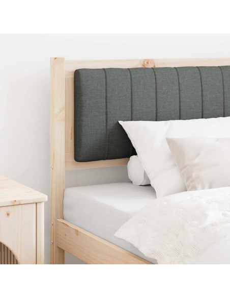 Testiera imbottita con testiera Marrone 90 cm Pino massello