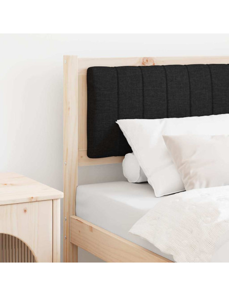 Testiera imbottita con testiera Marrone 75 cm Pino massello