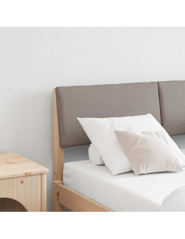 Testiera imbottita Talpa 120 cm Pino massello