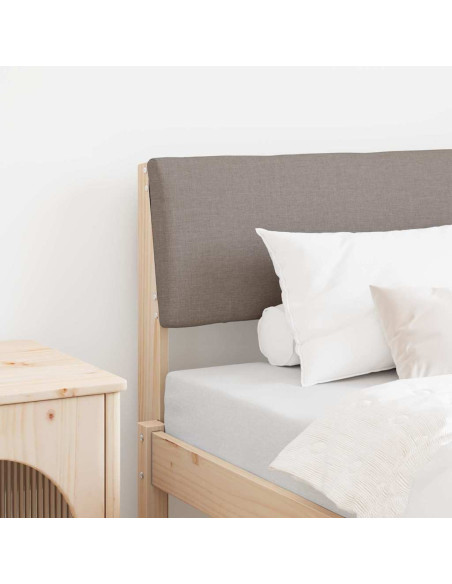 Testiera imbottita Talpa 75 cm Pino massello