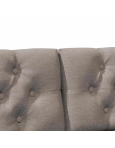 Testiera imbottita Talpa 120 cm Pino massello 2