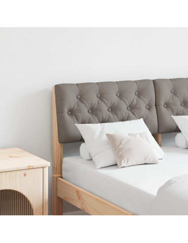 Testiera imbottita Talpa 120 cm Pino massello