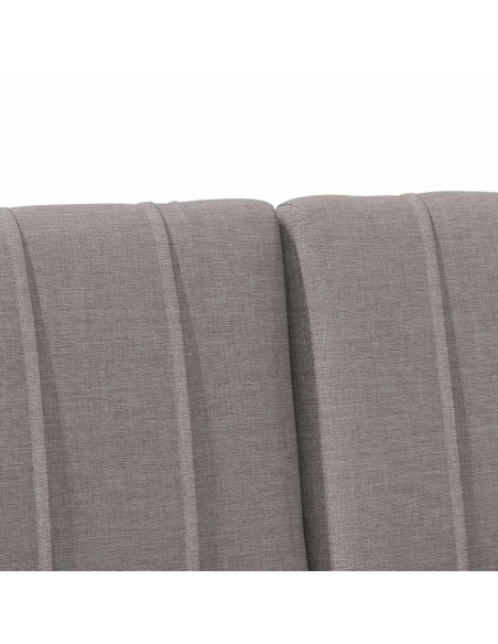 Testiera imbottita Talpa 135 cm Pino massello