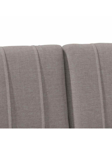 Testiera imbottita Talpa 120 cm Pino massello