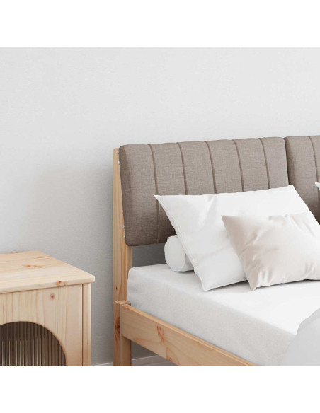 Testiera imbottita Talpa 120 cm Pino massello