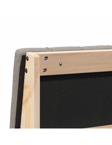 Testiera imbottita Talpa 80 cm Pino massello