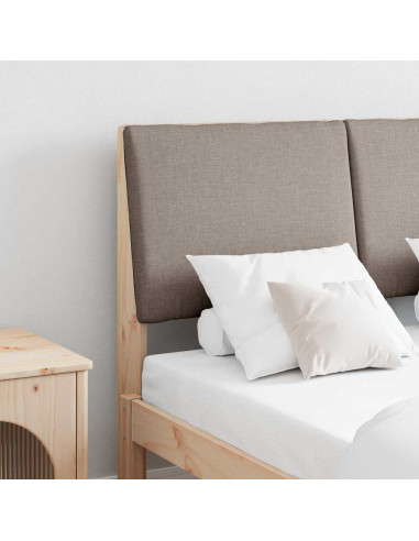 Testiera imbottita Talpa 135 cm Pino massello