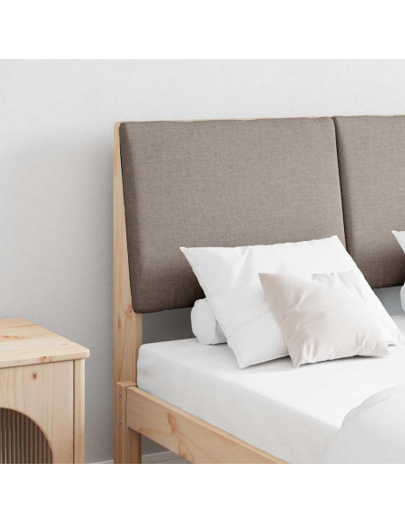 Testiera imbottita Talpa 120 cm Pino massello