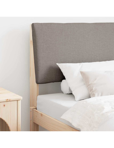 Testiera imbottita Talpa 90 cm Pino massello