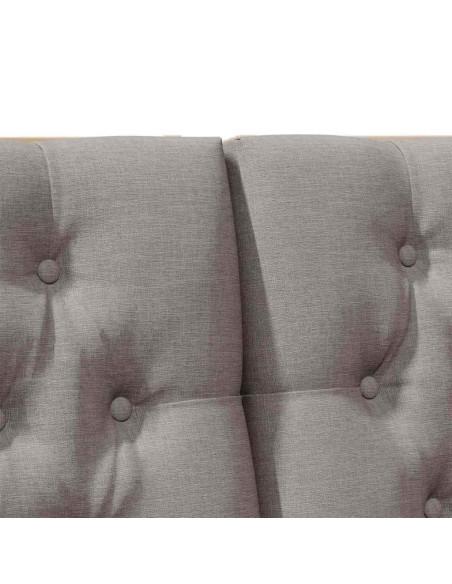 Testiera imbottita Talpa 200 cm Pino massello