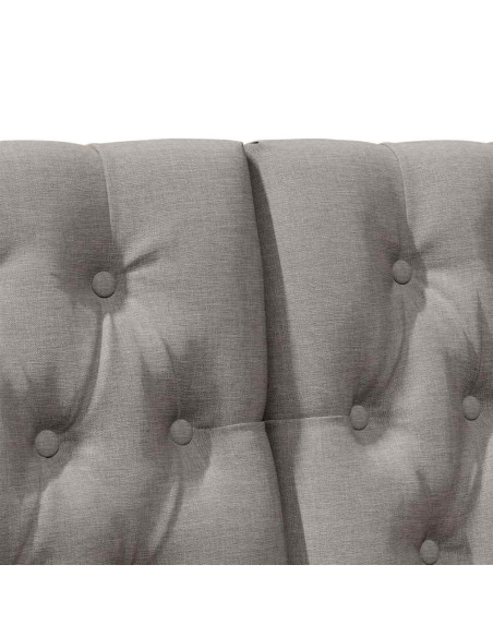 Testiera imbottita Talpa 140 cm Pino massello