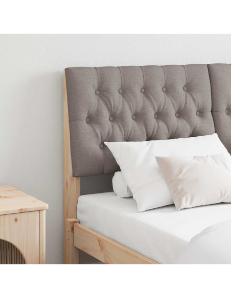Testiera imbottita Talpa 140 cm Pino massello