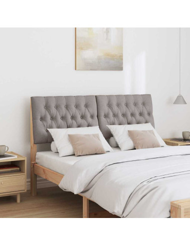 Testiera imbottita Talpa 140 cm Pino massello