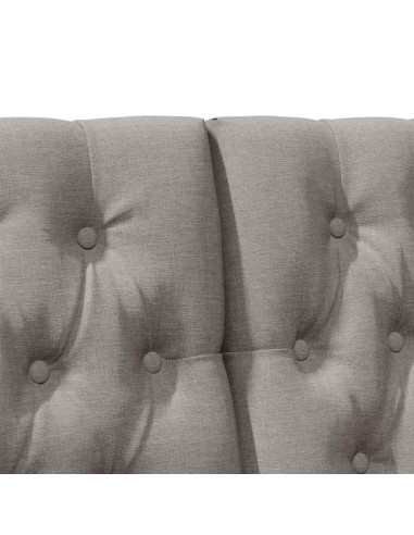 Testiera imbottita Talpa 135 cm Pino massello