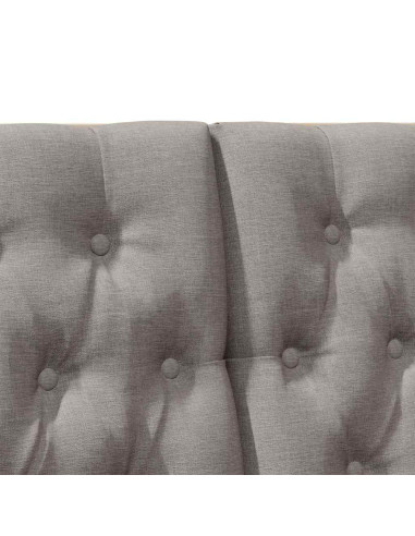 Testiera imbottita Talpa 120 cm Pino massello