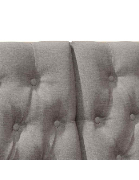 Testiera imbottita Talpa 120 cm Pino massello