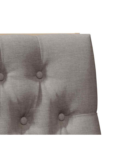 Testiera imbottita Talpa 100 cm Pino massello