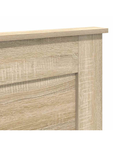 Testiera con testiera Rovere Sonoma 200 cm Legno multistrato