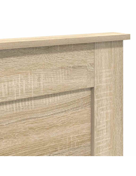 Testiera con testiera Rovere Sonoma 200 cm Legno multistrato