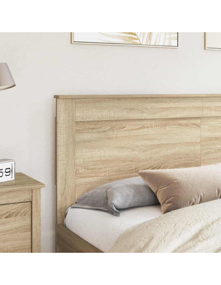 Testiera con testiera Rovere Sonoma 200 cm Legno multistrato