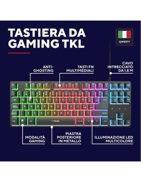 GXT833 THADO TKL KEYBOARD BLK IT