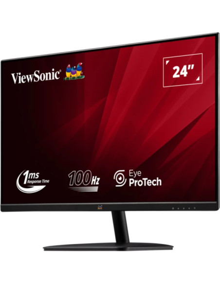 Viewsonic Value Series VA2432-MHD-3 LED display 61 cm (24") 1920 x 1080 Pixel Full HD Nero