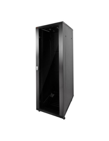 RACK HIKVISION 18U, 600*600*985mm(COMP.RUOTE) MAX: 500kg PORTA VETRO DISASSEMBLATO - DS-XS6618-E/DG - TRASP. DA CONCORDARE