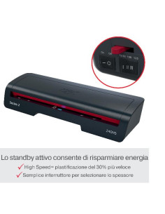 PLASTIFICATRICE 240HS A3 NERA 2