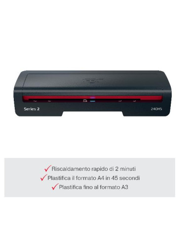 PLASTIFICATRICE 240HS A3 NERA